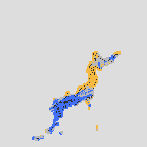 天気分布予報