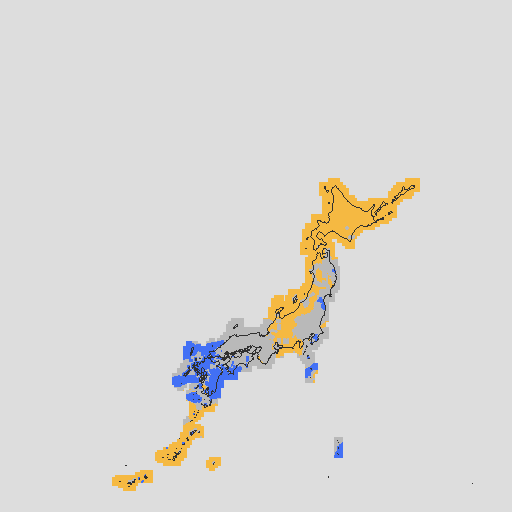 天気分布予報