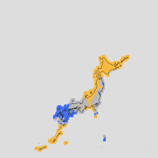 天気分布予報