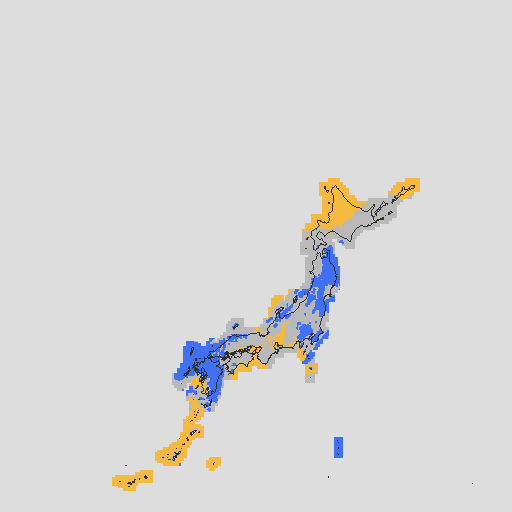 天気分布予報