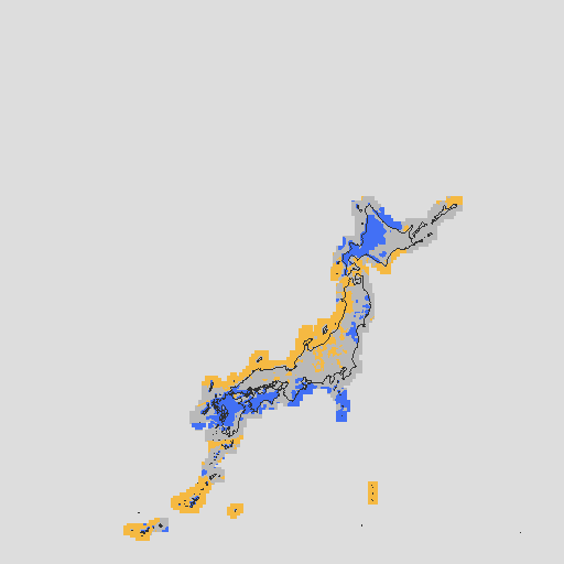 天気分布予報