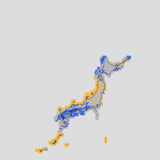 天気分布予報
