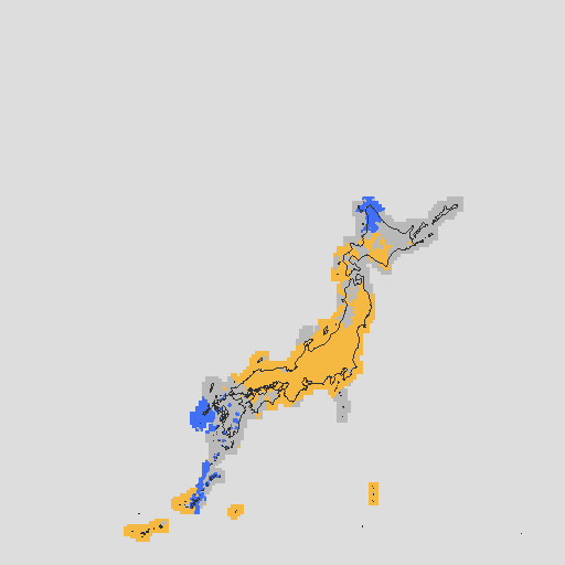 天気分布予報