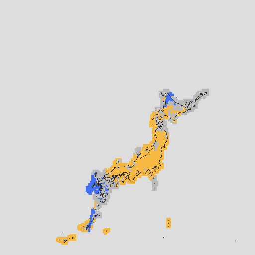 天気分布予報