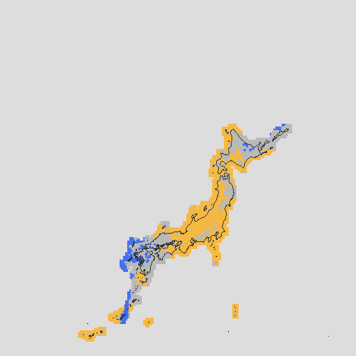 天気分布予報