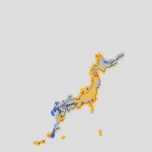 天気分布予報