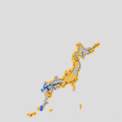 天気分布予報