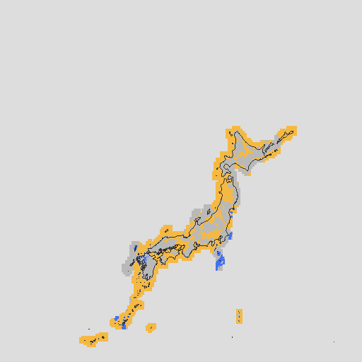 天気分布予報