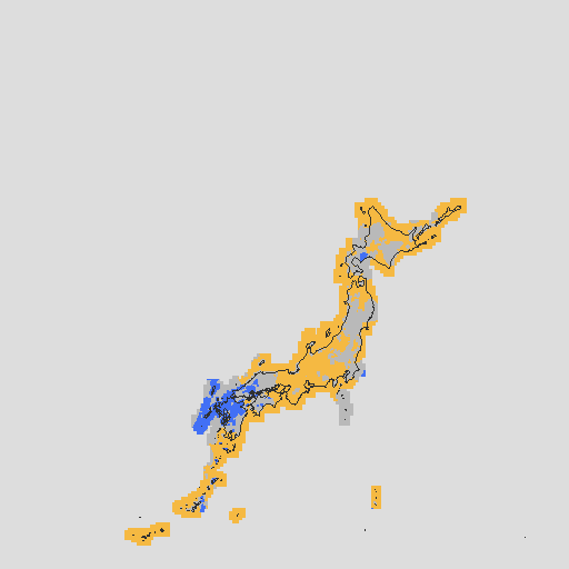 天気分布予報