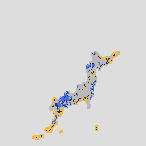 天気分布予報