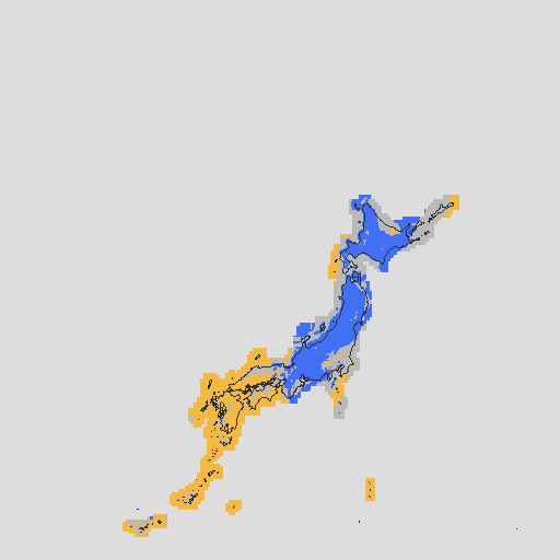 天気分布予報
