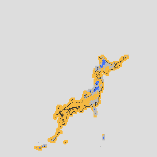天気分布予報