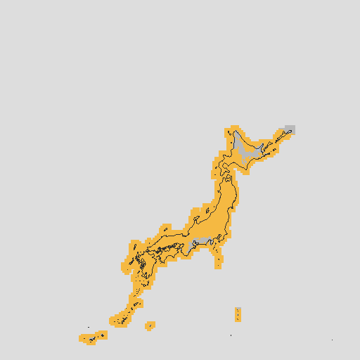 天気分布予報