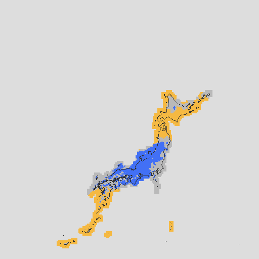天気分布予報