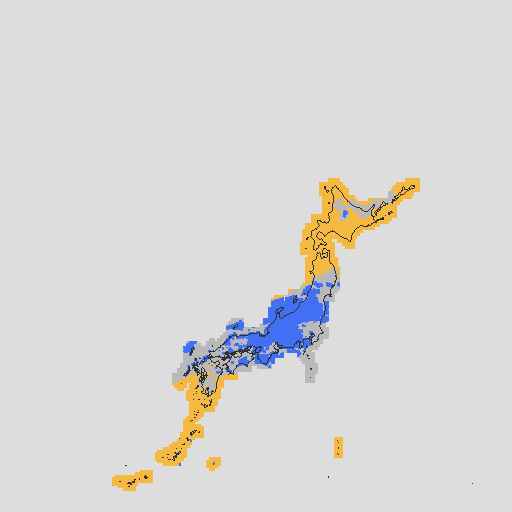 天気分布予報