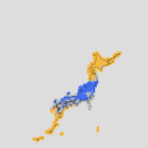 天気分布予報