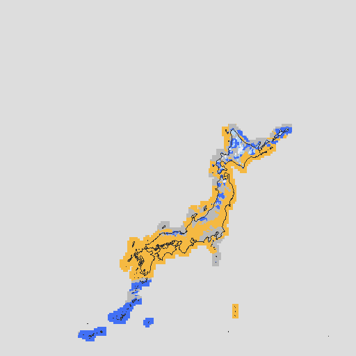 天気分布予報