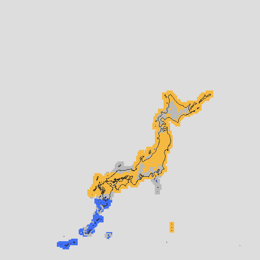 天気分布予報