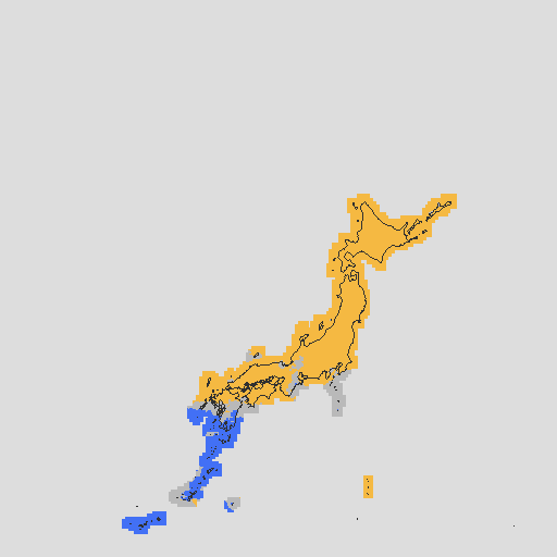 天気分布予報