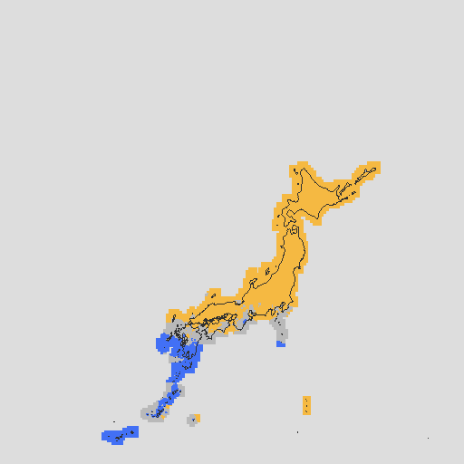 天気分布予報