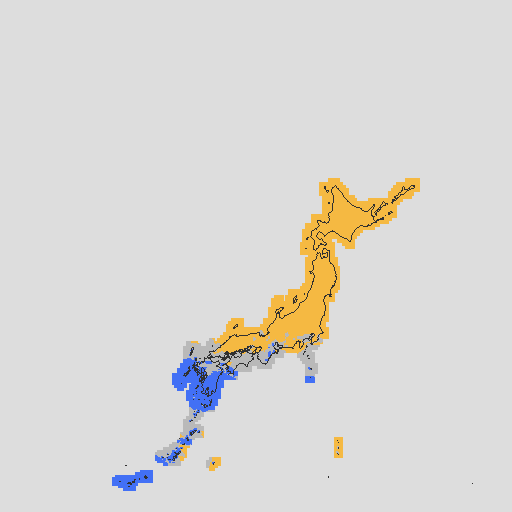 天気分布予報