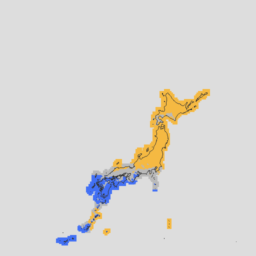 天気分布予報