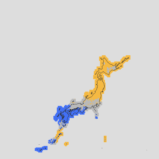 天気分布予報