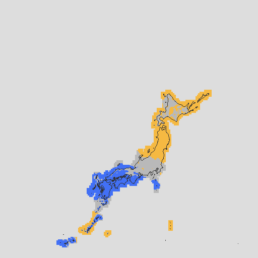 天気分布予報