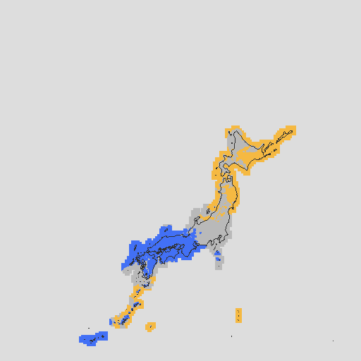 天気分布予報