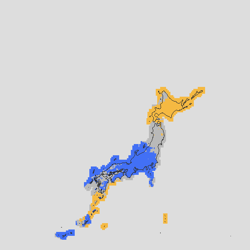 天気分布予報
