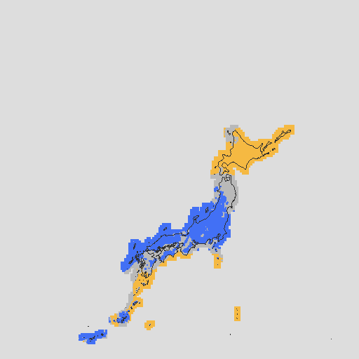 天気分布予報