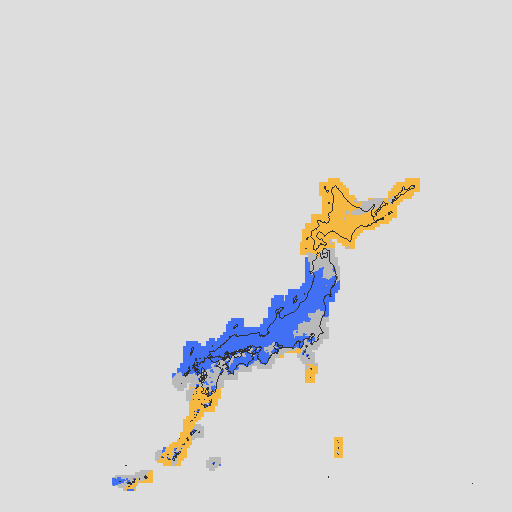 天気分布予報