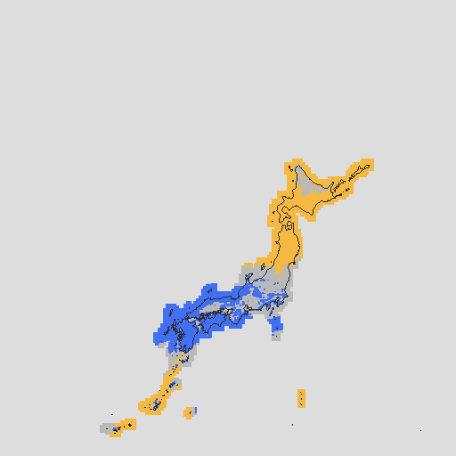 天気分布予報