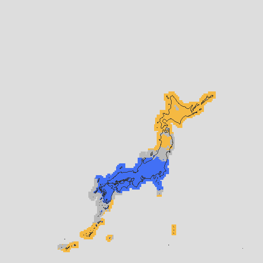 天気分布予報