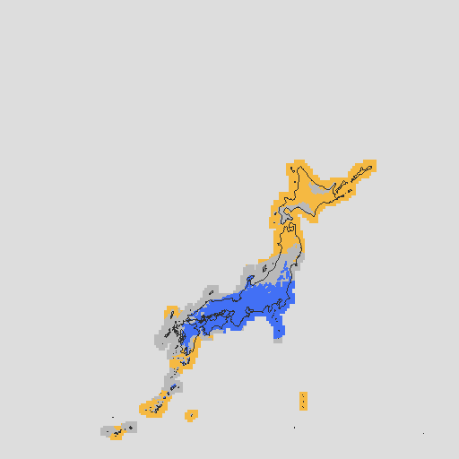 天気分布予報