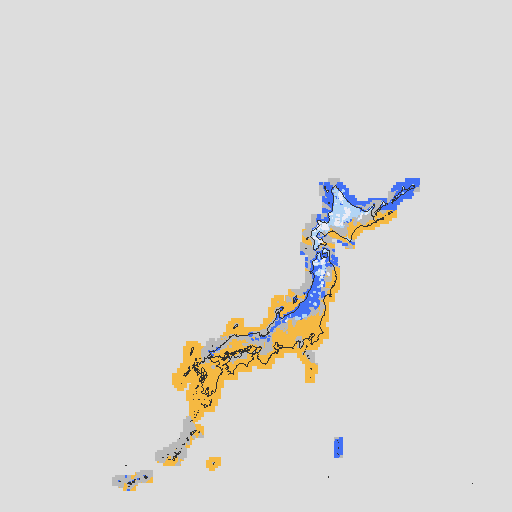 天気分布予報